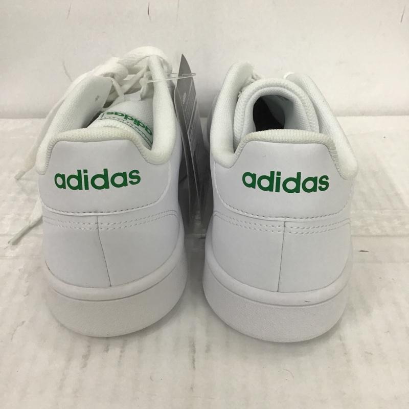 アディダス adidas スニーカー スニーカー EE7690 ADVANCOURT BASE 27cm 箱有 27.0cm ロゴ、文字 白 / ホワイト / X 緑 / グリーン / メンズ USED 古着 中古 10085937