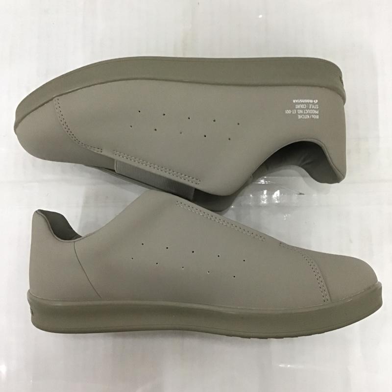 ムーンスター MoonStar スニーカー スニーカー ET001 KITCHE 24.5EE 箱有 810S 24.5cm ロゴ、文字 灰 / グレー / レディース USED 古着 中古 10085941