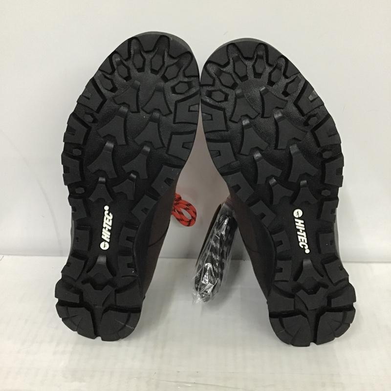ハイテック HI-TEC アウトドアシューズ アウトドアシューズ HT HKU13 AORAKI CLASSIC WP 25.5cm 箱有 25.5cm ロゴ、文字 ダークブラウン / ダークブラウン / メンズ USED 古着 中古 10085948