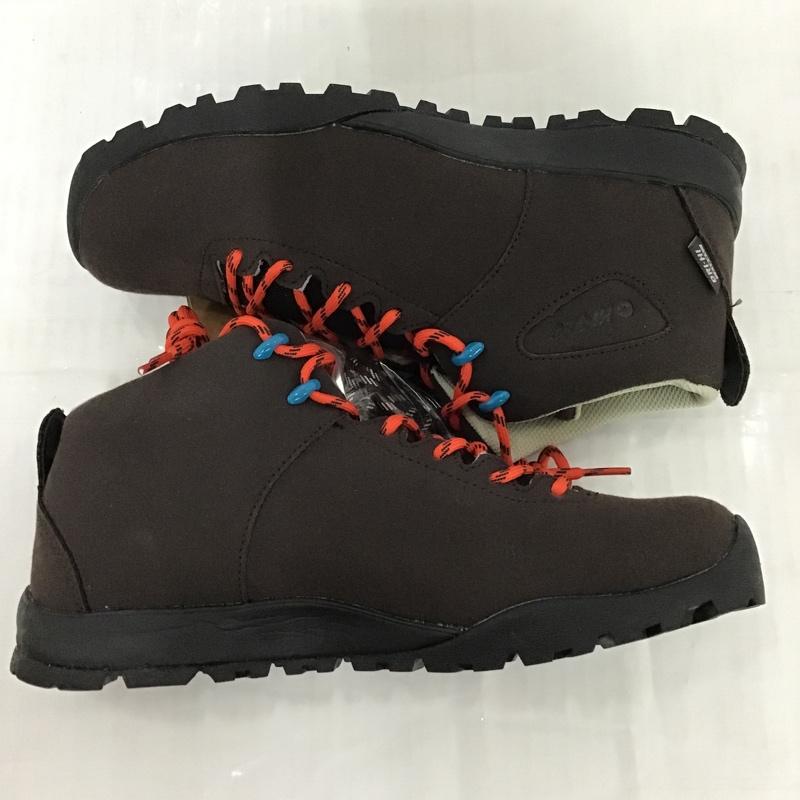 ハイテック HI-TEC アウトドアシューズ アウトドアシューズ HT HKU13 AORAKI CLASSIC WP 25.5cm 箱有 25.5cm ロゴ、文字 ダークブラウン / ダークブラウン / メンズ USED 古着 中古 10085948