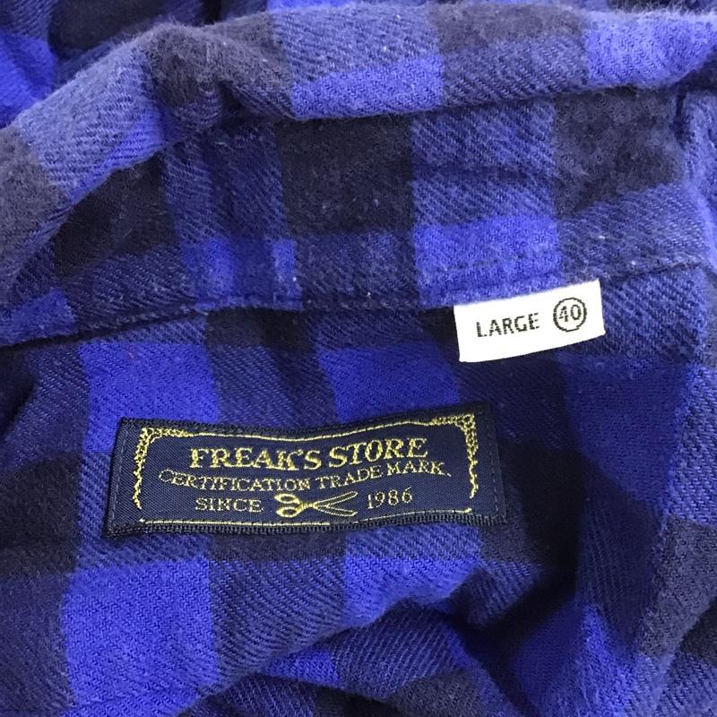フリークスストア FREAK'S STORE シャツ、ブラウス 長袖 L チェック マルチカラー / マルチカラー / メンズ USED 古着 中古 10086002