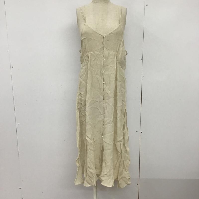 ダブルクローゼット w closet ワンピース ロングスカート FREE 無地 アイボリー / アイボリー / レディース USED 古着 中古 10086016