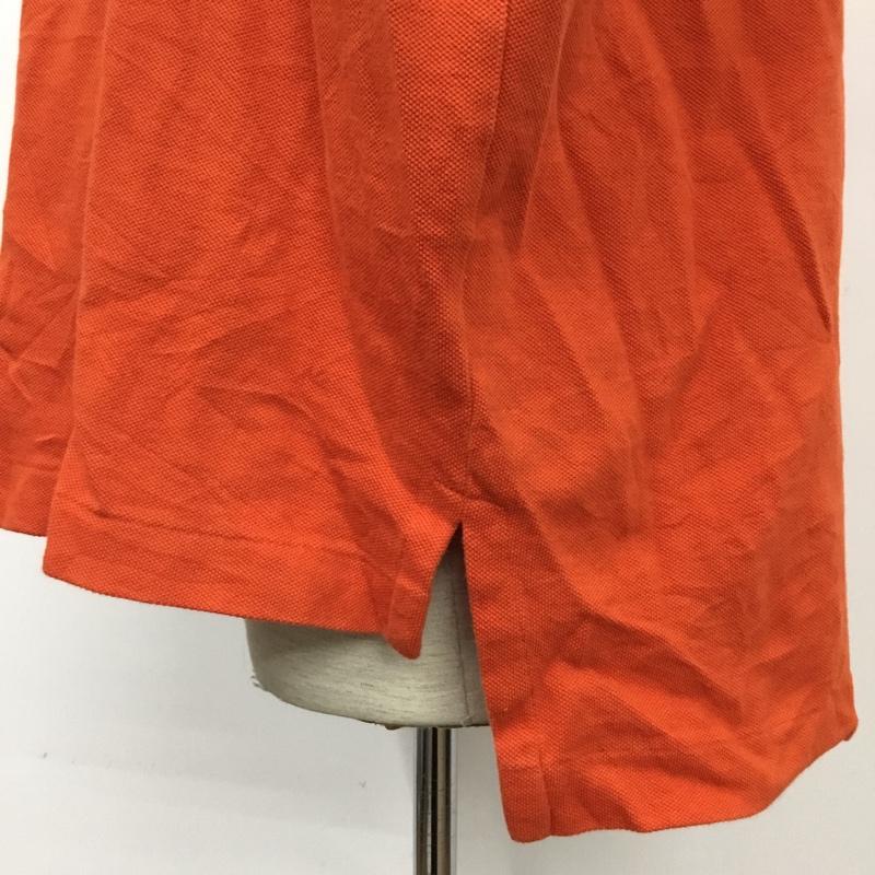 ポロバイラルフローレン Polo by RALPH LAUREN ポロシャツ 半袖 L 無地 橙 / オレンジ / メンズ USED 古着 中古 10086050