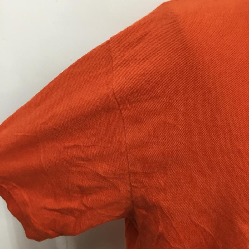 ポロバイラルフローレン Polo by RALPH LAUREN ポロシャツ 半袖 L 無地 橙 / オレンジ / メンズ USED 古着 中古 10086050