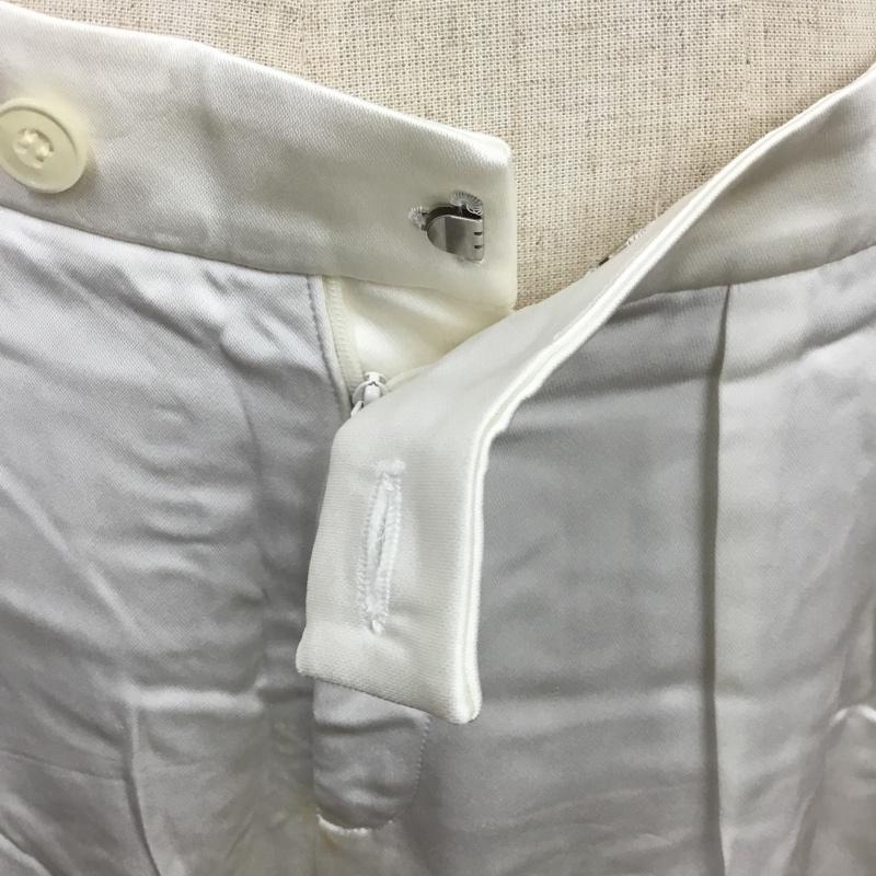 ニジュウサンク 23区 パンツ スラックス 38 無地 白 / ホワイト / レディース USED 古着 中古 10086056