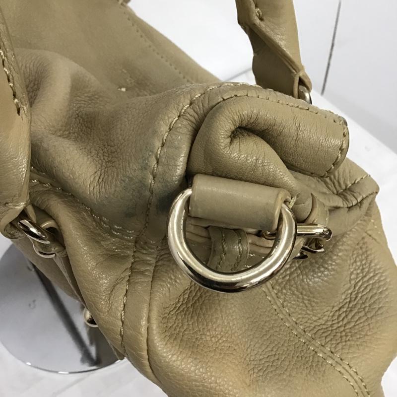 ケイトスペード Kate Spade ショルダーバッグ ショルダーバッグ 2WAY ハンドバッグ ロゴ、文字 ベージュ / ベージュ / レディース USED 古着 中古 10086130