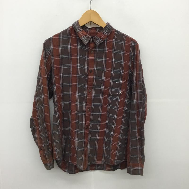 アンダーカバー UNDERCOVER シャツ、ブラウス 長袖 E4408 2 チェック 茶 / ブラウン / メンズ USED 古着 中古 10086218