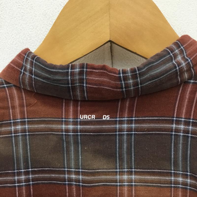 アンダーカバー UNDERCOVER シャツ、ブラウス 長袖 E4408 2 チェック 茶 / ブラウン / メンズ USED 古着 中古 10086218