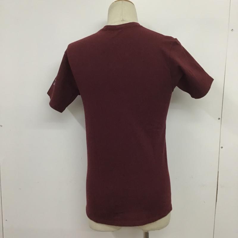 チャンピオン Campion Tシャツ 半袖 S 無地 ボルドー / ボルドー / メンズ USED 古着 中古 10086252