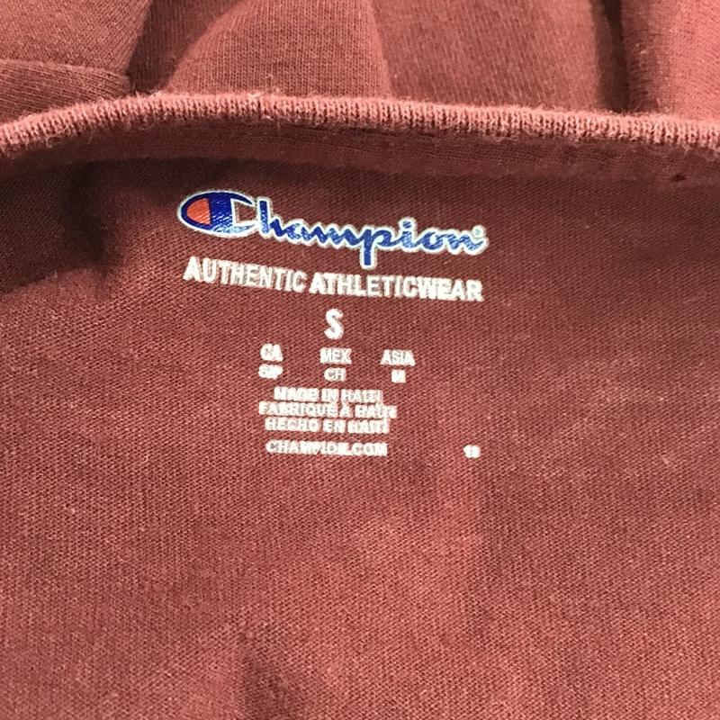 チャンピオン Campion Tシャツ 半袖 S 無地 ボルドー / ボルドー / メンズ USED 古着 中古 10086252