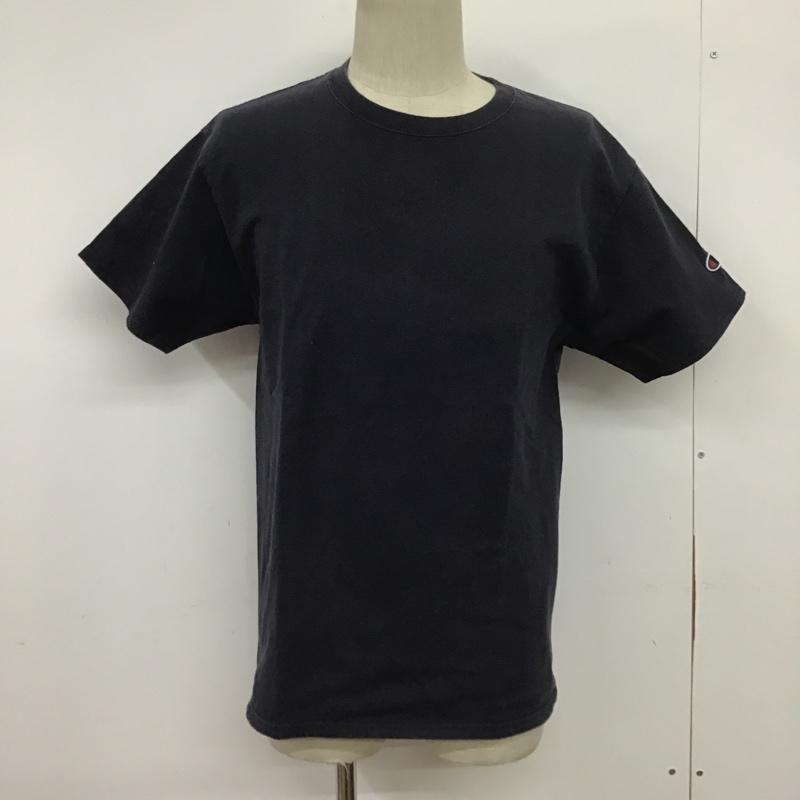 チャンピオン Campion Tシャツ 半袖 M 無地 紺 / ネイビー / メンズ USED 古着 中古 10086254
