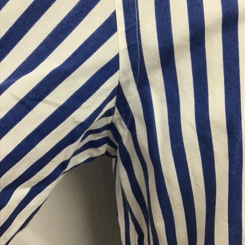 カバンドズッカ CABANE de ZUCCa シャツ、ブラウス 半袖 ボタンダウンシャツ M ストライプ マルチカラー / マルチカラー / メンズ USED 古着 中古 10086288
