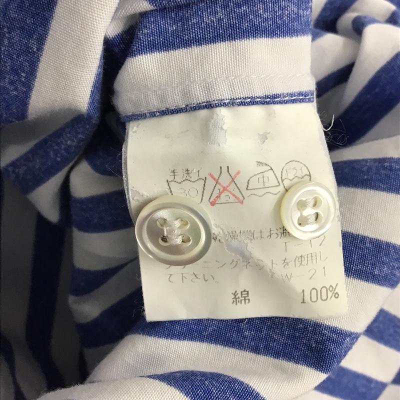 カバンドズッカ CABANE de ZUCCa シャツ、ブラウス 半袖 ボタンダウンシャツ M ストライプ マルチカラー / マルチカラー / メンズ USED 古着 中古 10086288