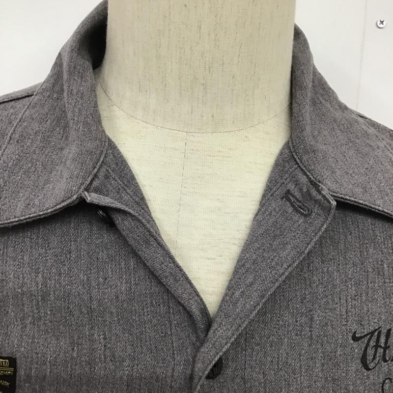 クライミー CRIMIE シャツ、ブラウス 半袖 S 無地 灰 / グレー / メンズ USED 古着 中古 10086298
