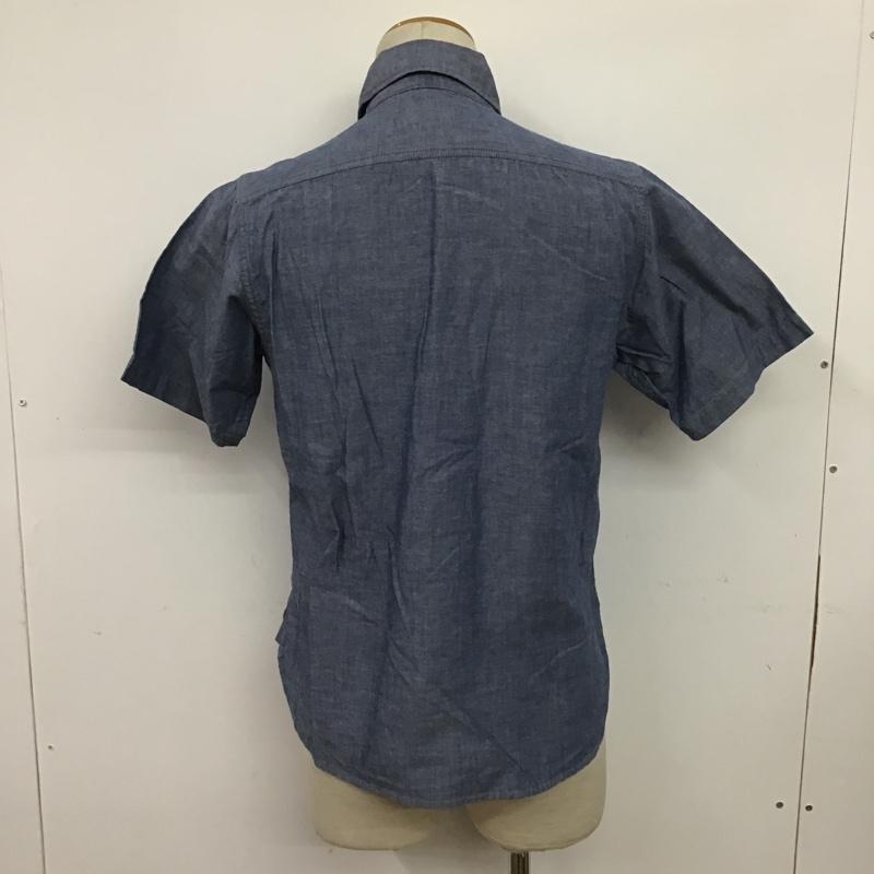 アベイシングエイプ A BATHING APE シャツ、ブラウス 半袖 4910-131-011 PIRATE S ワンポイント 紺 / ネイビー / メンズ USED 古着 中古 10086307