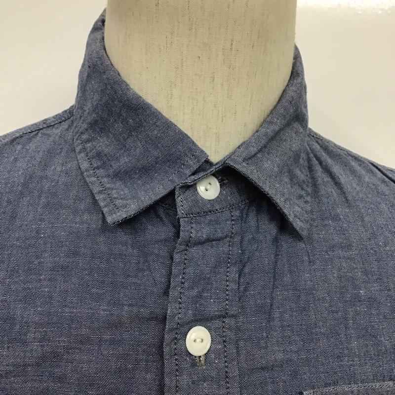 アベイシングエイプ A BATHING APE シャツ、ブラウス 半袖 4910-131-011 PIRATE S ワンポイント 紺 / ネイビー / メンズ USED 古着 中古 10086307