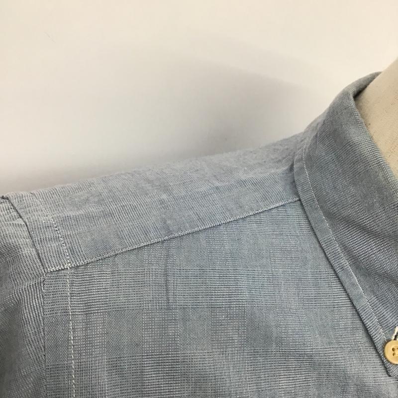 ビューティアンドユースユナイテッドアローズ BEAUTY&YOUTH UNITED ARROWS シャツ、ブラウス 半袖 1216-163-0434 ボタンダウン S 水色 / ライトブルー / メンズ USED 古着 中古 10086312