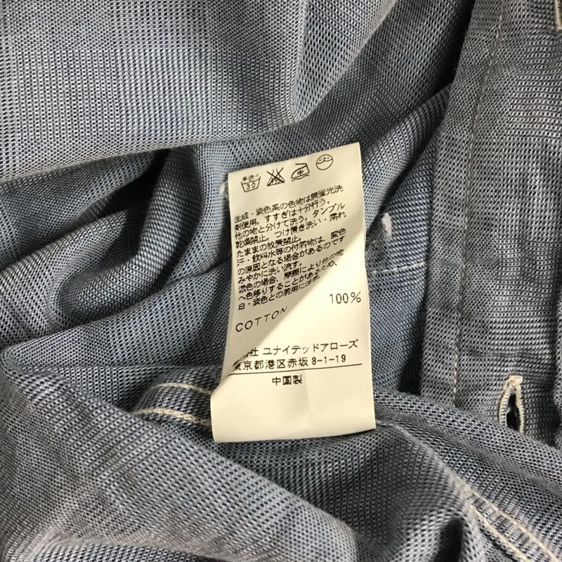 ビューティアンドユースユナイテッドアローズ BEAUTY&YOUTH UNITED ARROWS シャツ、ブラウス 半袖 1216-163-0434 ボタンダウン S 水色 / ライトブルー / メンズ USED 古着 中古 10086312
