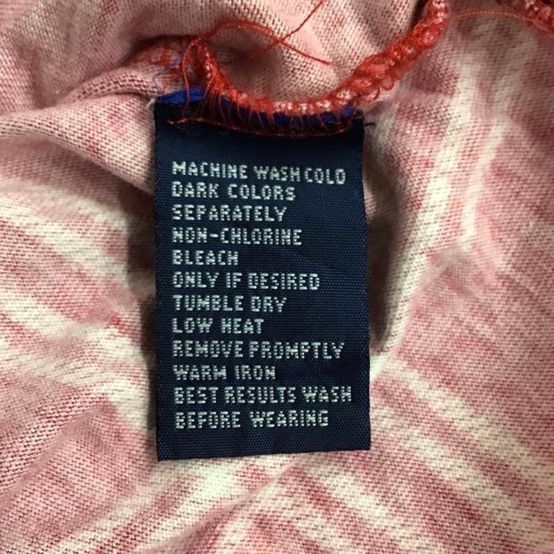 チャップスラルフローレン CHAPSRALPHLAUREN ポロシャツ 半袖 M チェック 赤 / レッド / X 紺 / ネイビー / X 白 / ホワイト / メンズ USED 古着 中古 10086320