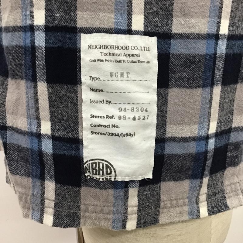 ネイバーフッド NEIGHBORHOOD シャツ、ブラウス 半袖 M チェック マルチカラー / マルチカラー / メンズ USED 古着 中古 10086353