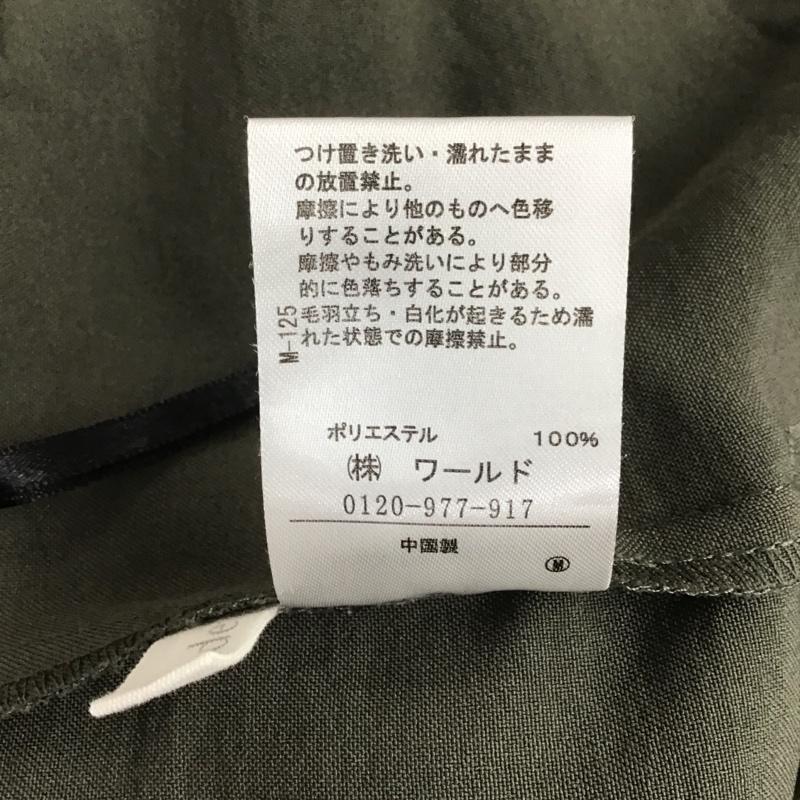 インデックス index パンツ スラックス M 無地 カーキ / カーキ / レディース USED 古着 中古 10086384