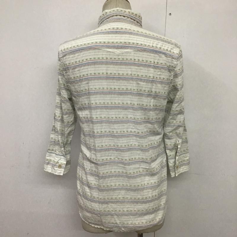 レミ レリーフ REMI RELIEF シャツ、ブラウス 七分袖 S マルチカラー / マルチカラー / メンズ USED 古着 中古 10086400