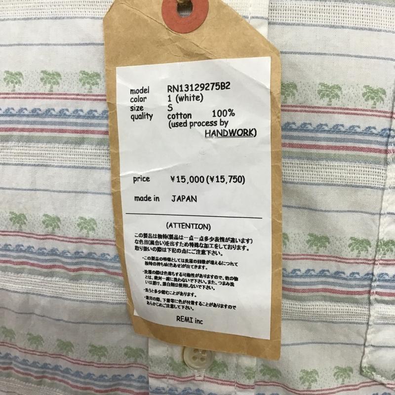 レミ レリーフ REMI RELIEF シャツ、ブラウス 七分袖 S マルチカラー / マルチカラー / メンズ USED 古着 中古 10086400