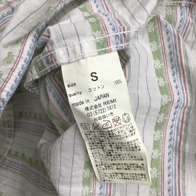 レミ レリーフ REMI RELIEF シャツ、ブラウス 七分袖 S マルチカラー / マルチカラー / メンズ USED 古着 中古 10086400