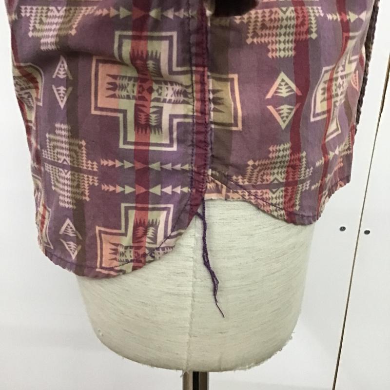 レミ レリーフ REMI RELIEF シャツ、ブラウス 七分袖 M 総柄 マルチカラー / マルチカラー / メンズ USED 古着 中古 10086401
