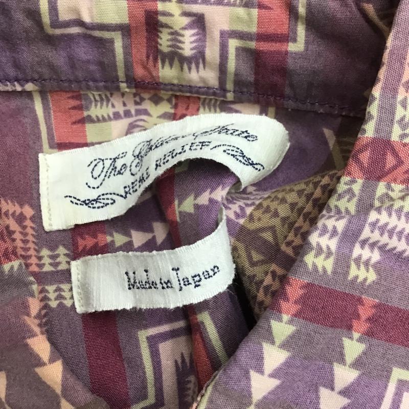 レミ レリーフ REMI RELIEF シャツ、ブラウス 七分袖 M 総柄 マルチカラー / マルチカラー / メンズ USED 古着 中古 10086401