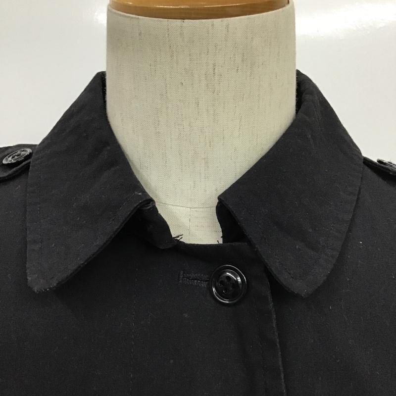 古着 USED コート コート一般 無地 黒 / ブラック / メンズ USED 古着 中古 10086413