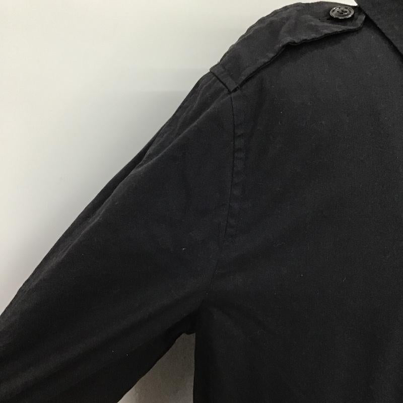 古着 USED コート コート一般 無地 黒 / ブラック / メンズ USED 古着 中古 10086413