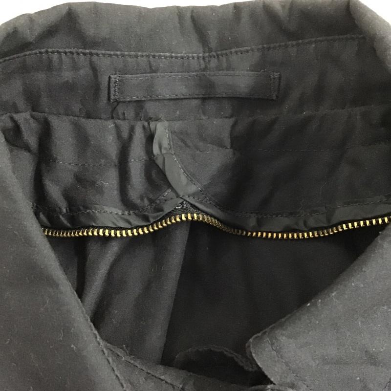 古着 USED コート コート一般 無地 黒 / ブラック / メンズ USED 古着 中古 10086413