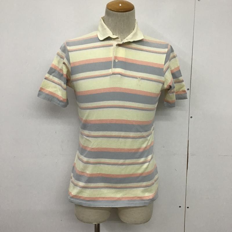 インパクティスケリー Inpaichthys kerri ポロシャツ 半袖 マルチボーダー S ワンポイント マルチカラー / マルチカラー / メンズ USED 古着 中古 10086478