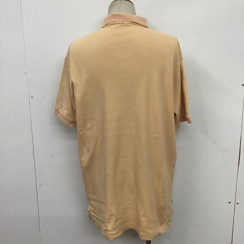 ポロバイラルフローレン Polo by RALPH LAUREN ポロシャツ 半袖 L ワンポイント 桃 / ピンク / メンズ USED 古着 中古 10086479