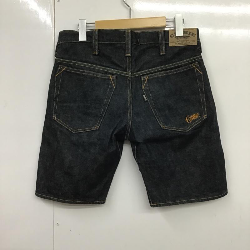 クライミー CRIMIE パンツ ショートパンツ C011-PT06 デニムハーフパンツ 32インチ 無地 インディゴ / インディゴ / メンズ USED 古着 中古 10086482