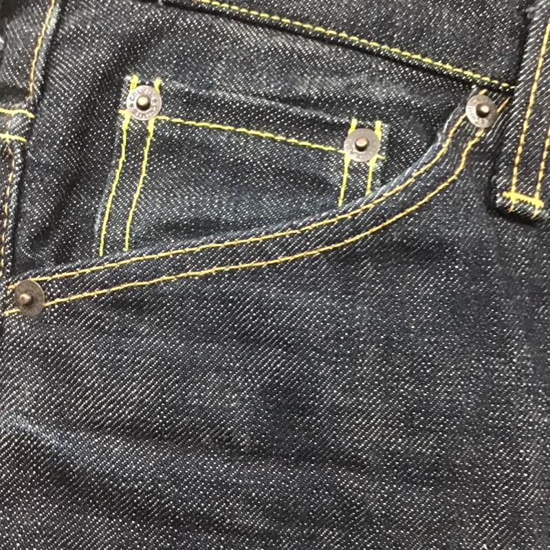 クライミー CRIMIE パンツ ショートパンツ C011-PT06 デニムハーフパンツ 32インチ 無地 インディゴ / インディゴ / メンズ USED 古着 中古 10086482
