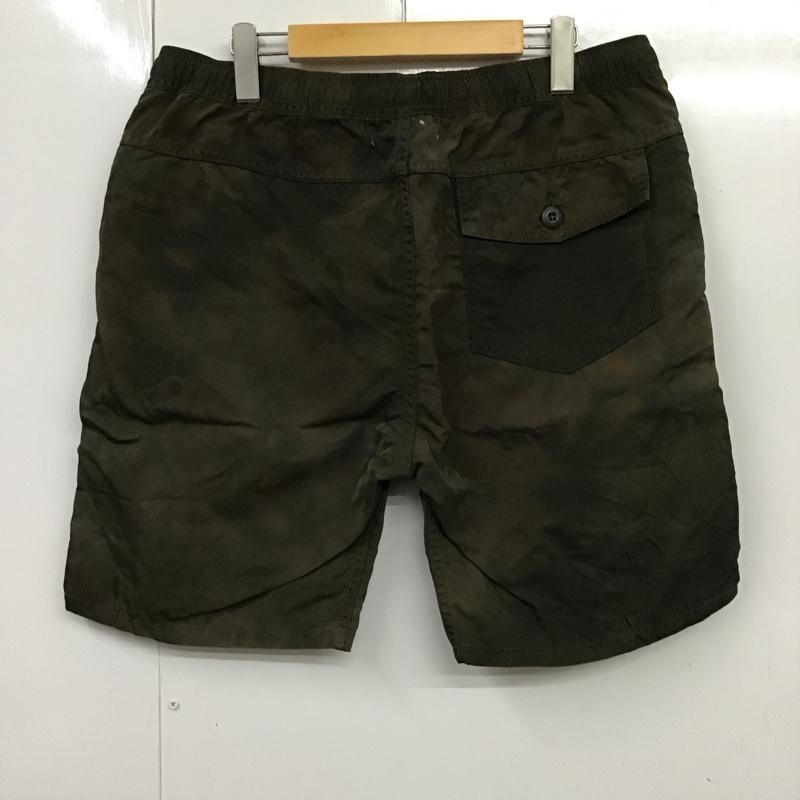 レミ レリーフ REMI RELIEF パンツ ショートパンツ イージーショーツ L カモフラージュ柄・迷彩 カーキ / カーキ / メンズ USED 古着 中古 10086483