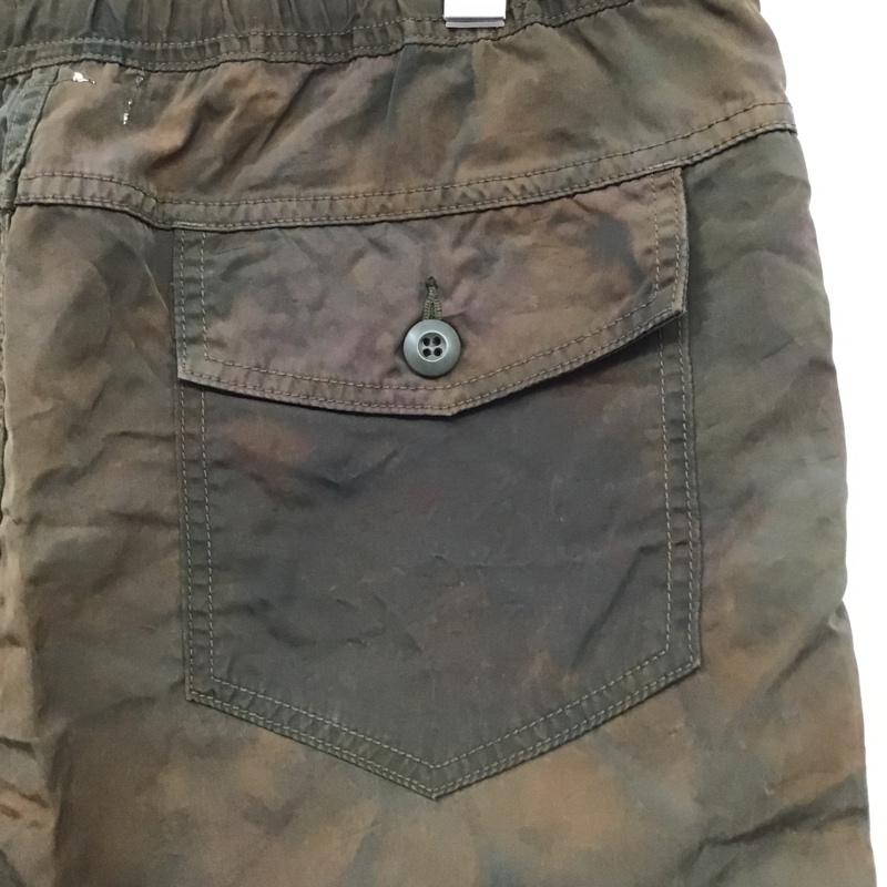 レミ レリーフ REMI RELIEF パンツ ショートパンツ イージーショーツ L カモフラージュ柄・迷彩 カーキ / カーキ / メンズ USED 古着 中古 10086483