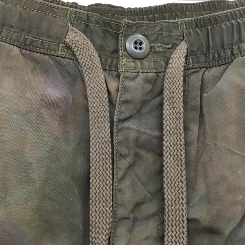 レミ レリーフ REMI RELIEF パンツ ショートパンツ イージーショーツ L カモフラージュ柄・迷彩 カーキ / カーキ / メンズ USED 古着 中古 10086483