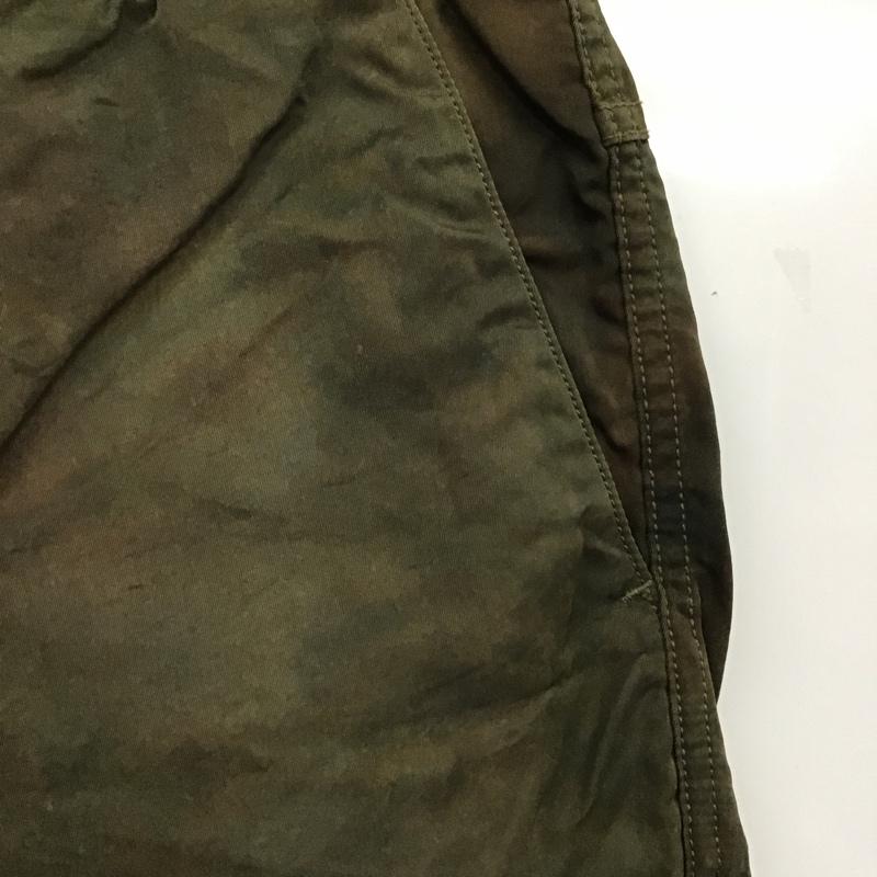 レミ レリーフ REMI RELIEF パンツ ショートパンツ イージーショーツ L カモフラージュ柄・迷彩 カーキ / カーキ / メンズ USED 古着 中古 10086483