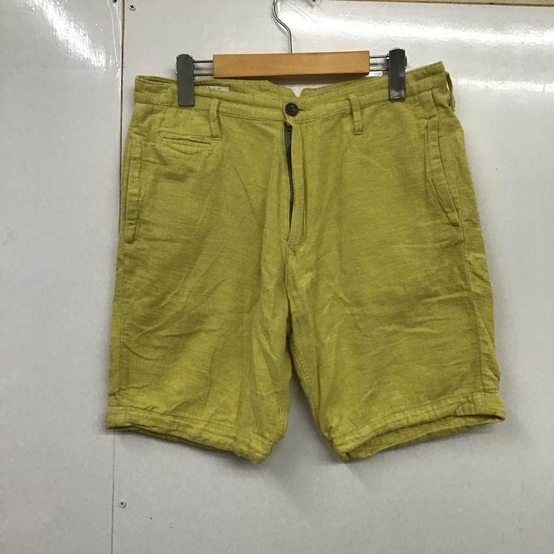 チャオパニック CIAOPANIC パンツ ショートパンツ M 無地 黄 / イエロー / メンズ USED 古着 中古 10086484