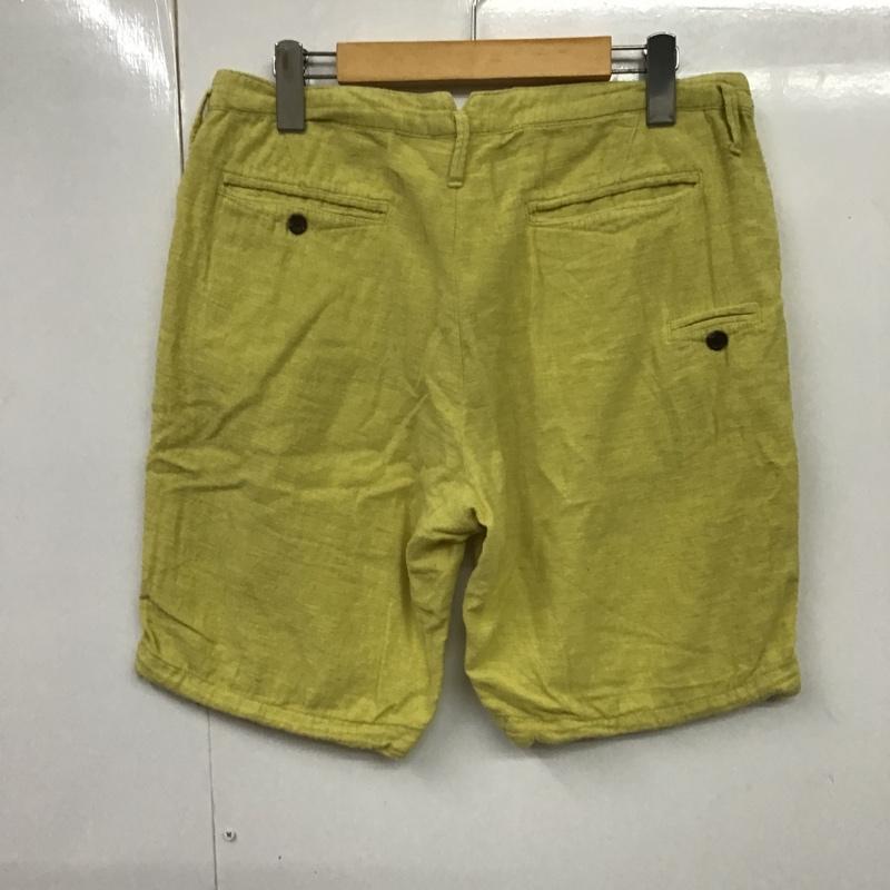 チャオパニック CIAOPANIC パンツ ショートパンツ M 無地 黄 / イエロー / メンズ USED 古着 中古 10086484
