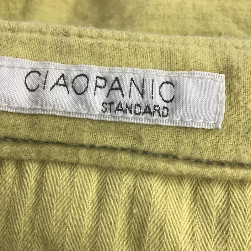チャオパニック CIAOPANIC パンツ ショートパンツ M 無地 黄 / イエロー / メンズ USED 古着 中古 10086484