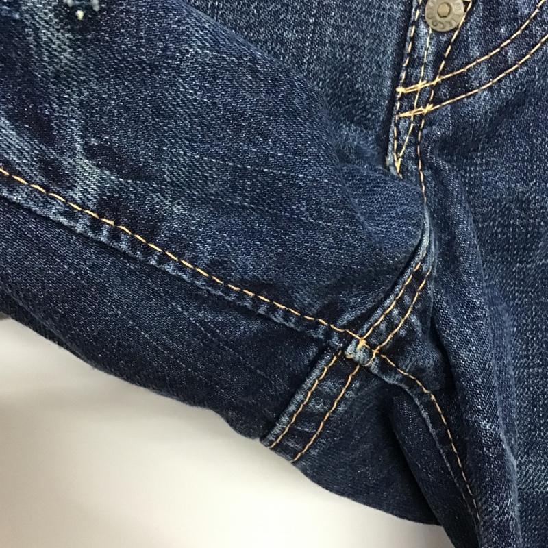 クーティー COOTIE パンツ ショートパンツ デニム ハーフパンツ L 無地 インディゴ / インディゴ / メンズ USED 古着 中古 10086486