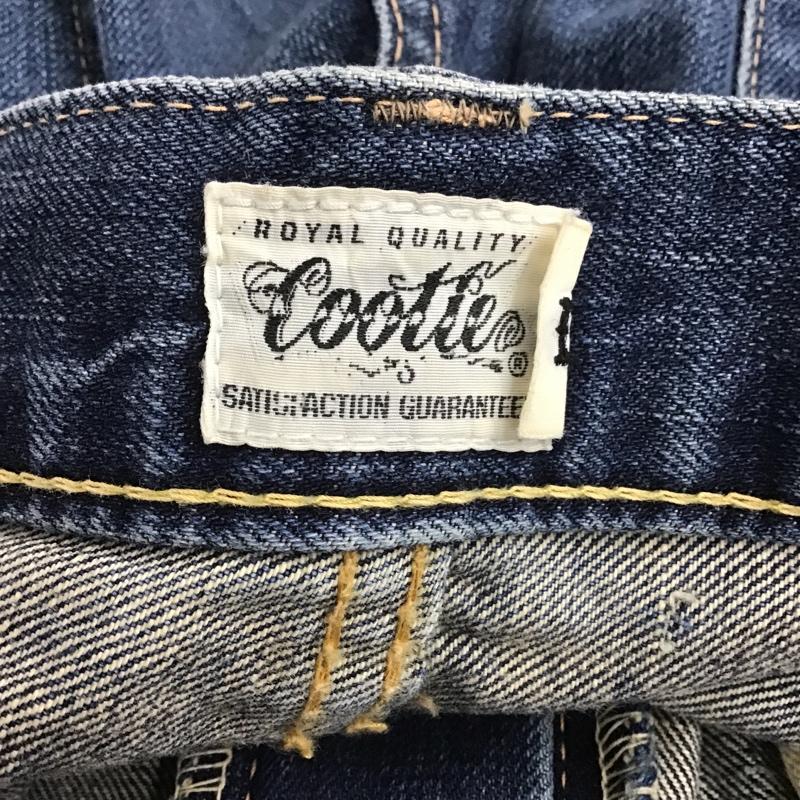 クーティー COOTIE パンツ ショートパンツ デニム ハーフパンツ L 無地 インディゴ / インディゴ / メンズ USED 古着 中古 10086486