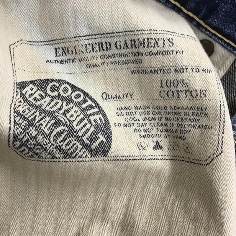 クーティー COOTIE パンツ ショートパンツ デニム ハーフパンツ L 無地 インディゴ / インディゴ / メンズ USED 古着 中古 10086486