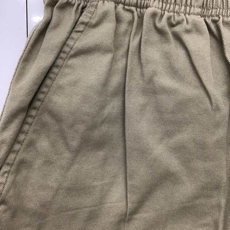 チャンピオン Champion パンツ ショートパンツ イージーパンツ S ロゴ、文字 ベージュ / ベージュ / メンズ USED 古着 中古 10086488