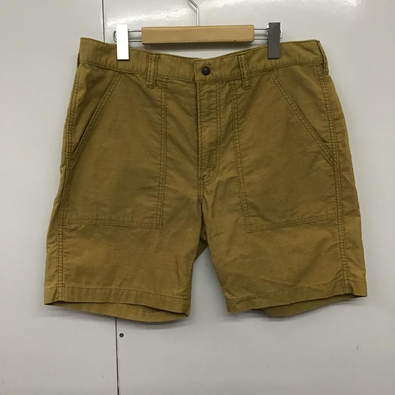 クーティー COOTIE パンツ ショートパンツ L 無地 マスタード / マスタード / メンズ USED 古着 中古 10086491