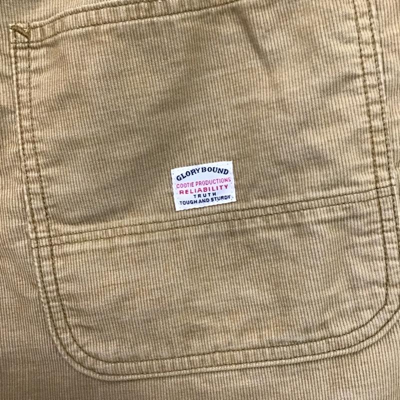 クーティー COOTIE パンツ ショートパンツ L 無地 マスタード / マスタード / メンズ USED 古着 中古 10086491